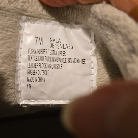 JBU Blue and Gray Winter Rain Boots Waterproof Ankle Style - Picture 3 of 5